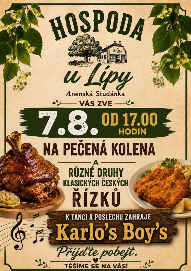 Hospoda U Lípy zve